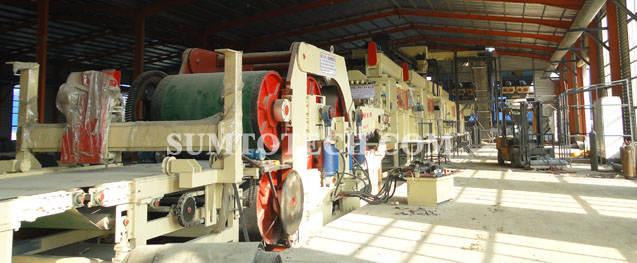 particle board making machine